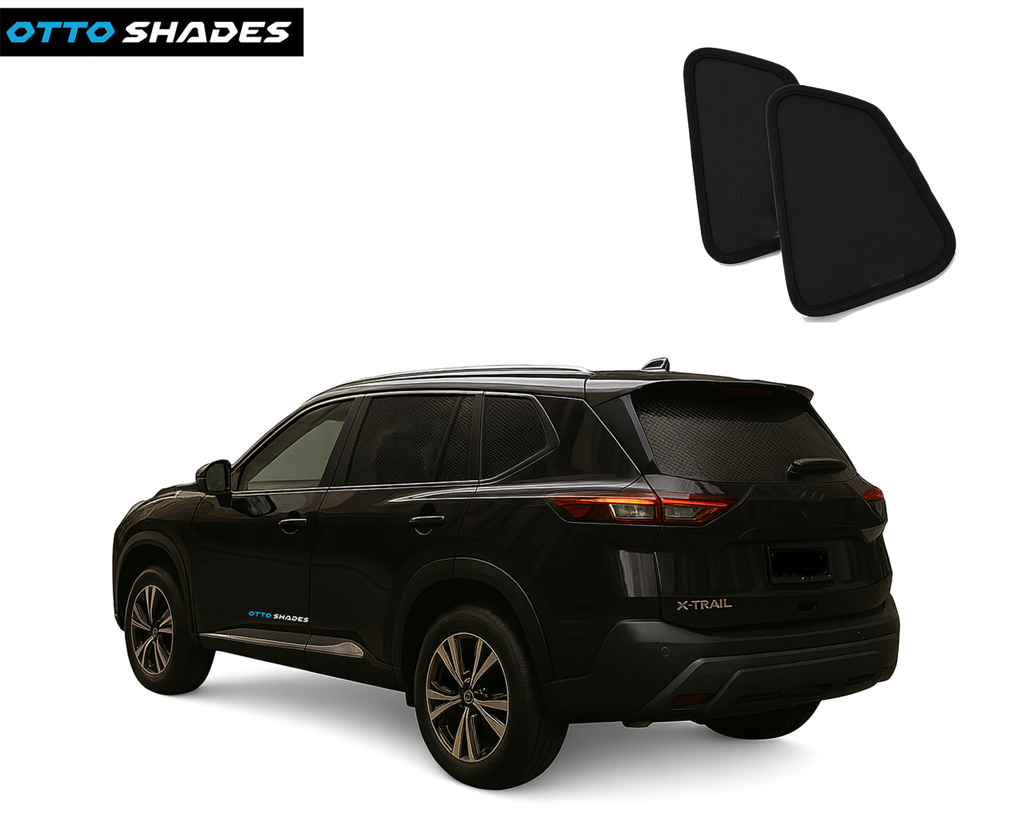 OTTO Shades Custom Magnetic Mesh Sunshade for Nissan Xtrail T33 2022-2025, Side, Rear & Port Windows Sun Blind for Baby Protection