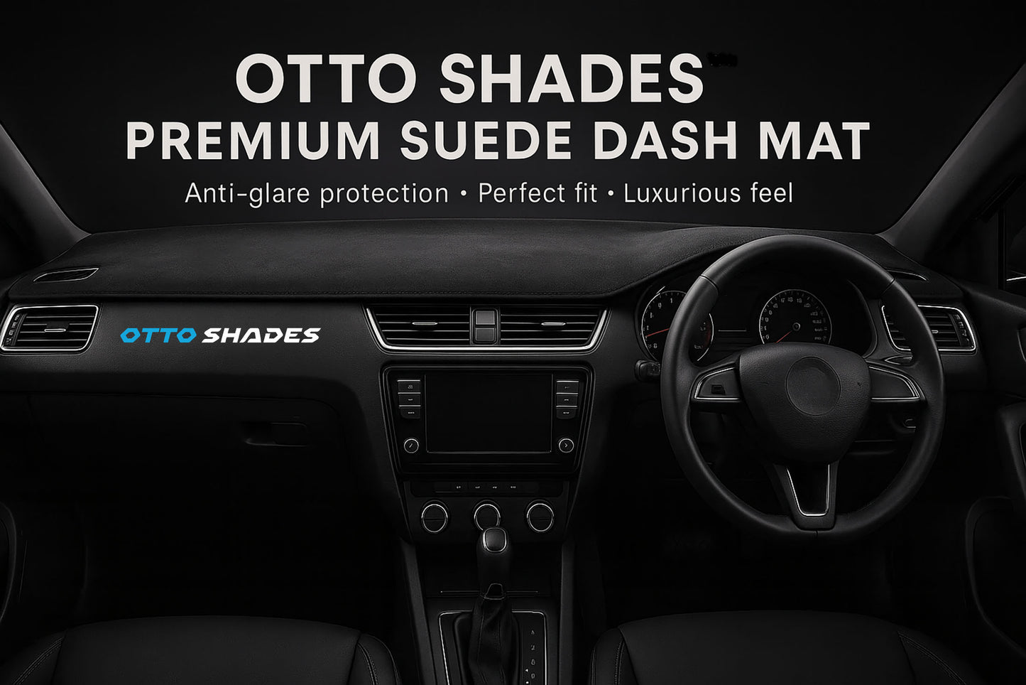 Dash Mat for GWM Ora 2022-2025 Luxury Suede Non-Slip Dashboard Cover Pad Interior Accessories Dashmat