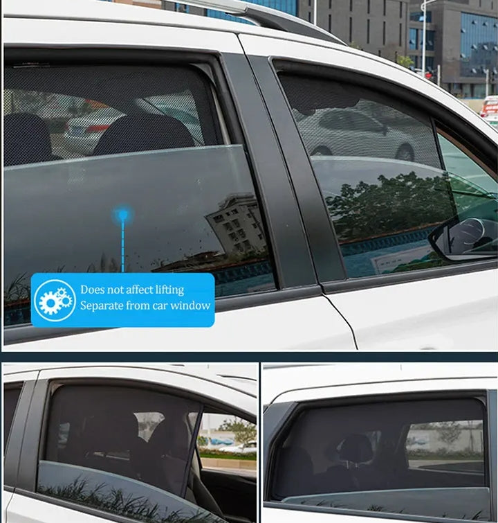 OTTO Shades Custom Magnetic Mesh Sunshade for BMW X5 2019-2025, Side, Rear Windows Sun Blind for Baby Protection