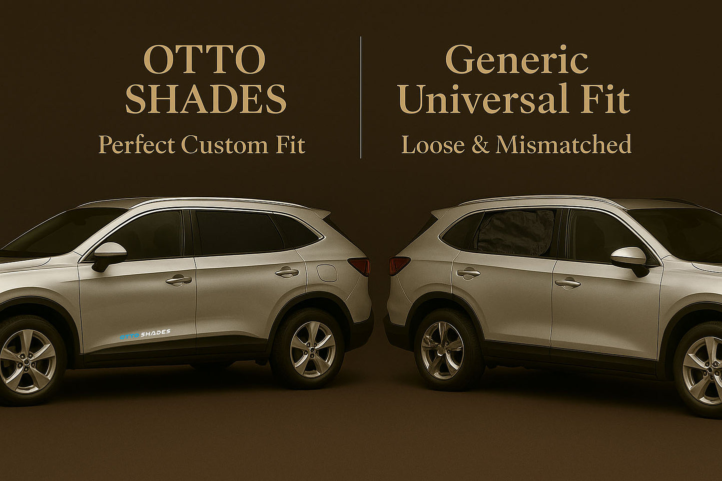 OTTO Shades Custom Magnetic Mesh Sunshade for BMW X5 2019-2025, Side, Rear Windows Sun Blind for Baby Protection