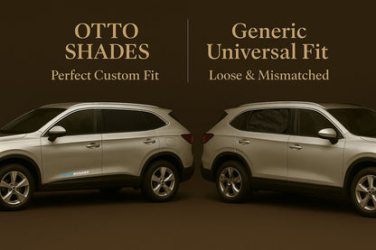 OTTO Shades Custom Magnetic Mesh Sunshade for BMW X5 2019-2025, Side, Rear Windows Sun Blind for Baby Protection