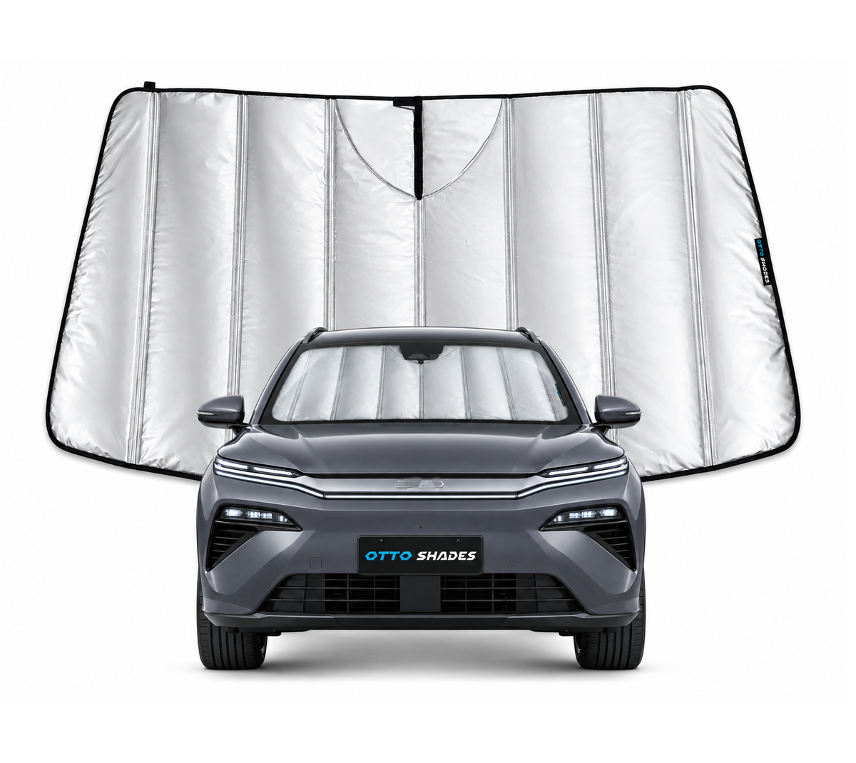 Accordion Full-Coverage Custom SunShade with Rigid Support for Sealion 8 2025-On