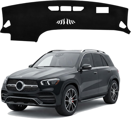 OTTO SHADES Dashboard Cover for Mercedes-Benz GLE 2018-2026 – Custom Fit Suede Dash Mat