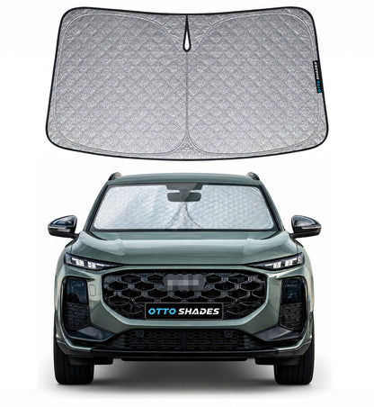 Patented 6-Layer Thick Design with Maximum UV & Heat Protection, Foldable Front Window Sun Shade, Q3 2026-onwards Accessories