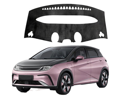 Dash Mat for BYD Dolphin 2023-2026 Luxury Suede Non-Slip Dashboard Cover