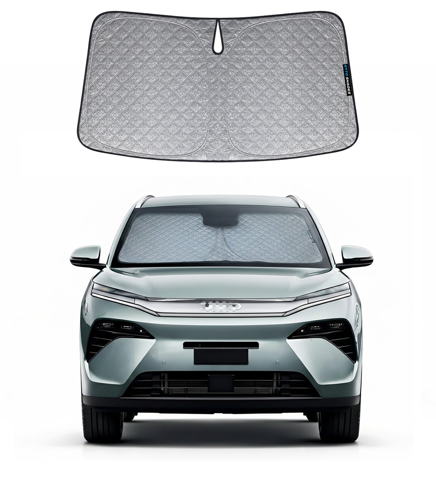 Patented Thick Windscreen Sunshade for BYD Sealion 8 2026, 6-Layer Custom Fit, Maximum UV Protection & Heat Shield