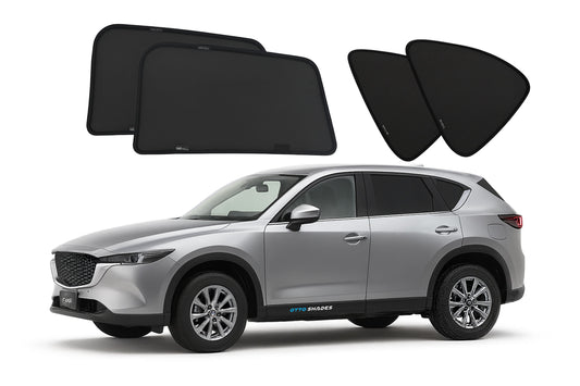 OTTO SHADES Custom Magnetic Mesh Sunshade for Mazda CX-5 2018-2025, Side, Rear & Port Windows Sun Blind for Baby Protection