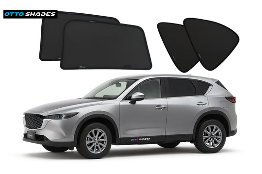 OTTO SHADES Custom Magnetic Mesh Sunshade for Mazda CX-5 2018-2025, Side, Rear & Port Windows Sun Blind for Baby Protection