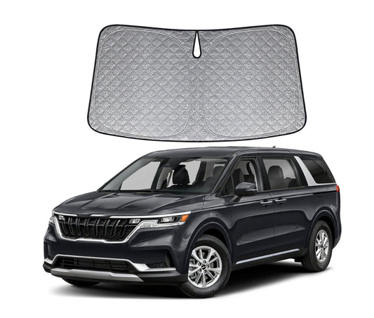 OTTO SHADES Premium WindScreen Sunshade for Kia Carnival 2020-2025 Thick 6-Layers Foldable Front Window Sunshade UV Protection Heat Shield Cover