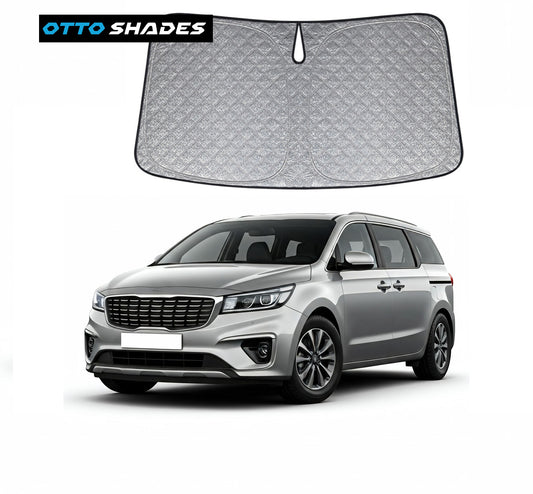 OTTO SHADES Premium WindScreen Sunshade for Kia Carnival 2020-2025 Thick 6-Layers Foldable Front Window Sunshade UV Protection Heat Shield Cover
