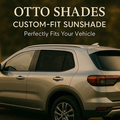 OTTO SHADES Custom Mesh Sunshade for Kia Picanto 2017-2025, Side, Rear Windows Sun Blind for Baby Protection, UV/Heat Reduction