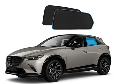 OTTO Shades Custom Magnetic Mesh Sunshade for Mazda CX-3 2015-2026, Side, Rear & Port Windows Sun Blind for Baby Protection