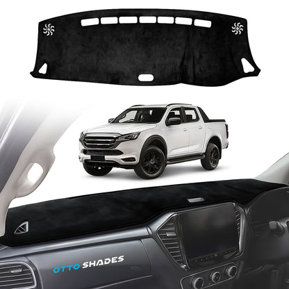 Dash Mat for Isuzu D-MAX DMAX 2020-2026 Luxury Suede Non-Slip Dashboard Cover