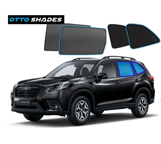 OTTO SHADES Custom Magnetic Mesh Sunshade for Subaru Forester 2019-2025, Side Windows Sun Blind for Baby Protection, UV/Heat Reduction,Privacy Shield