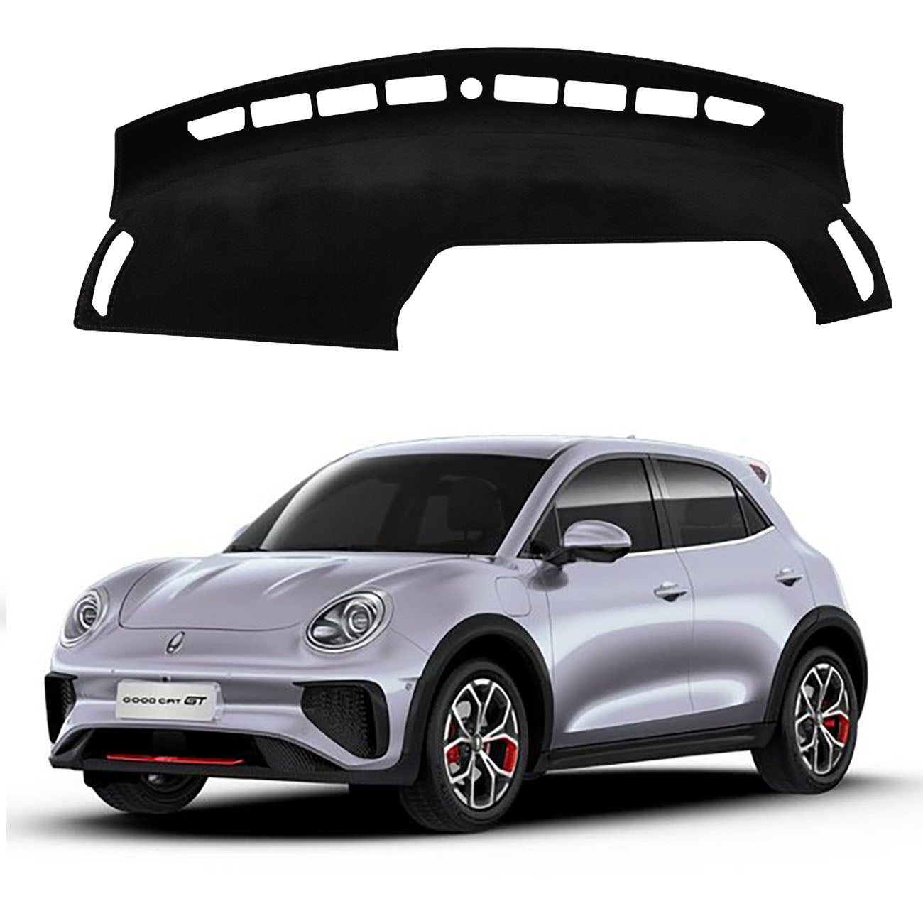 Dash Mat for GWM Ora 2022-2026 Luxury Suede Non-Slip Dashboard Cover