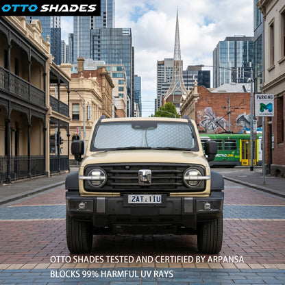 Thick WindScreen Sunshade for GWM Tank 300 2023-2026 Premium 6 Layers UV Protection Foldable Windshield