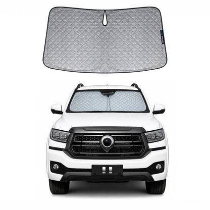 OTTO SHADES Patented Thick Windscreen Sunshade for GWM Cannon Ute 2021-2026, 6-Layer Custom Fit