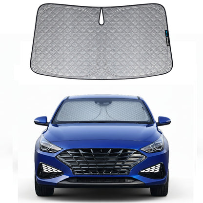 OTTO SHADES Premium WindScreen Sunshade for Hyundai i30 Hatchback 2018-2025 Thick 6-Layers Foldable Front Window Sunshade UV Protection Heat Shield Cover