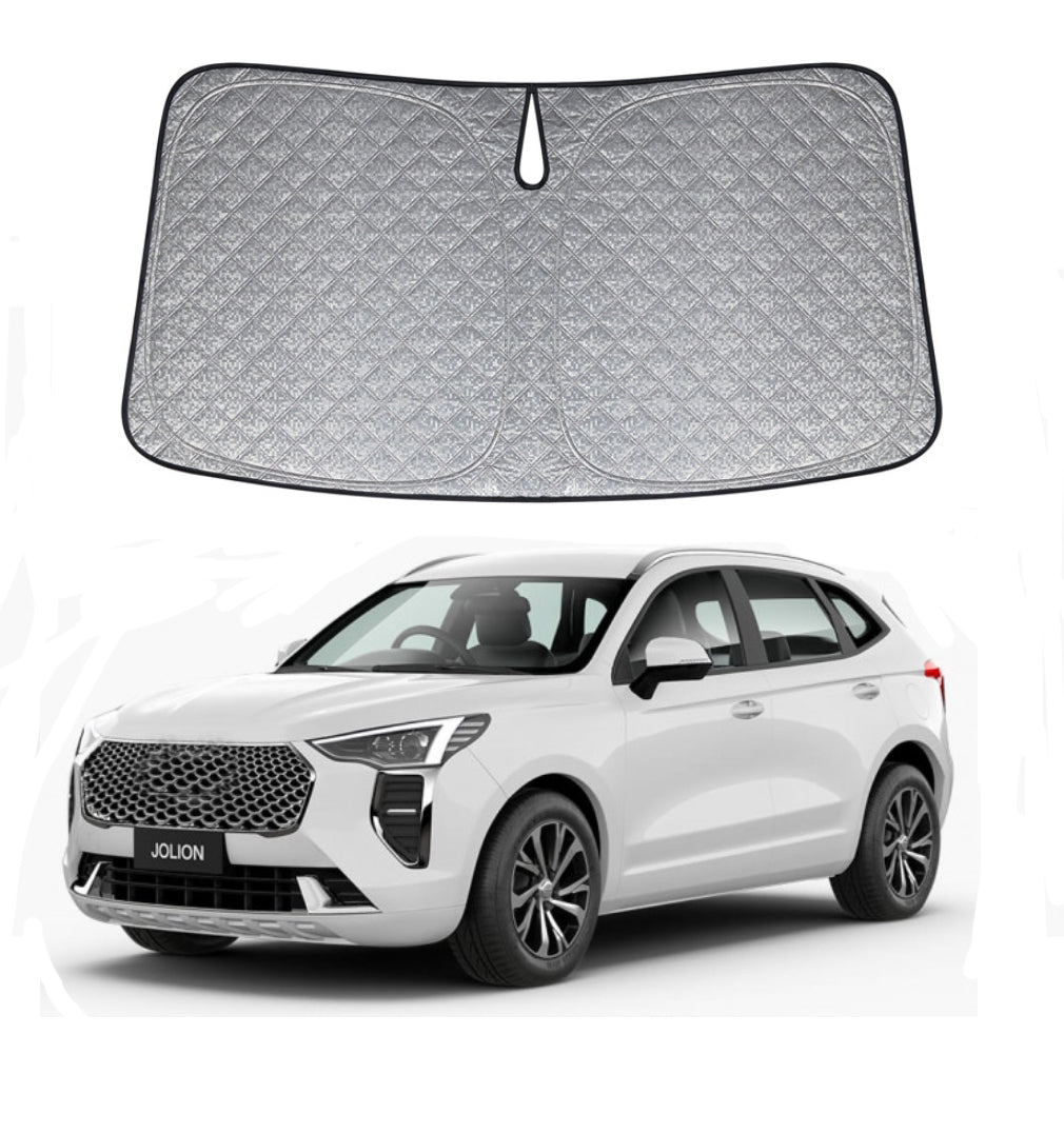 OTTO SHADES Premium WindScreen Sunshade for GWM Haval Jolion 2021-2025 Thick 6-Layers Foldable Front Window Sunshade UV Protection Heat Shield Cover