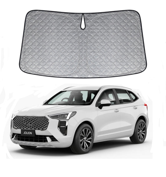 OTTO SHADES Premium WindScreen Sunshade for GWM Haval Jolion 2021-2025 Thick 6-Layers Foldable Front Window Sunshade UV Protection Heat Shield Cover