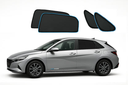 OTTO Shades Custom Magnetic Mesh Sunshade for KIA Cerato 2018-2025, Side, Rear & Port Windows Sun Blind for Baby Protection