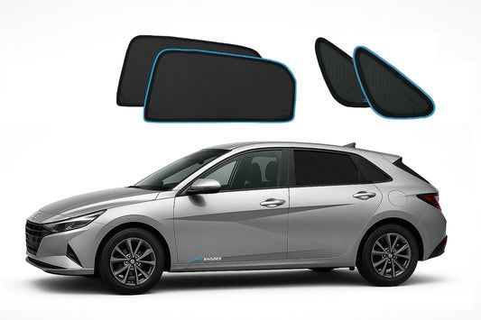 OTTO Shades Custom Magnetic Mesh Sunshade for KIA Cerato 2018-2025, Side, Rear & Port Windows Sun Blind for Baby Protection