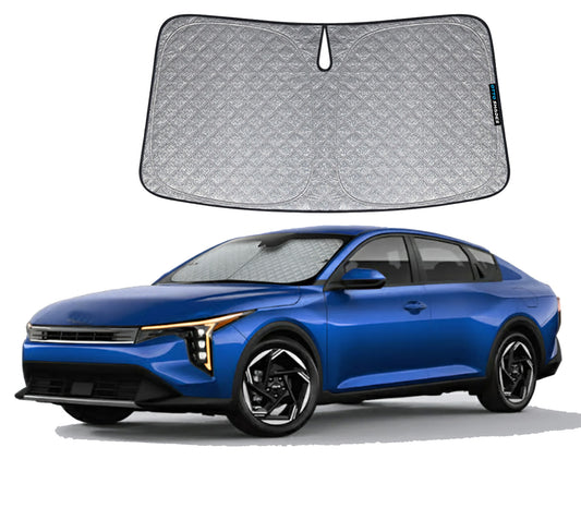 OTTO SHADES Premium WindScreen Sunshade for Kia K4 2024-2026 Thick 6-Layers Foldable Front Window Sunshade UV Protection Heat Shield Cover