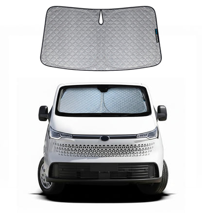 OTTO SHADES Patented Thick Windscreen Sunshade for LDV Deliver 7 2024-2026, 6-Layer Custom Fit, Maximum UV Protection & Heat Shield