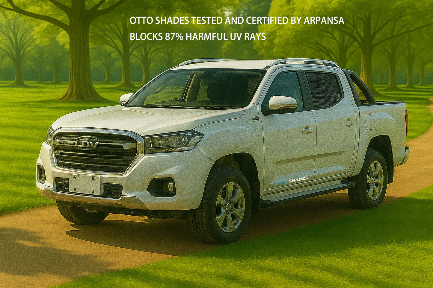 LDV T60 Rear Side Window Shade