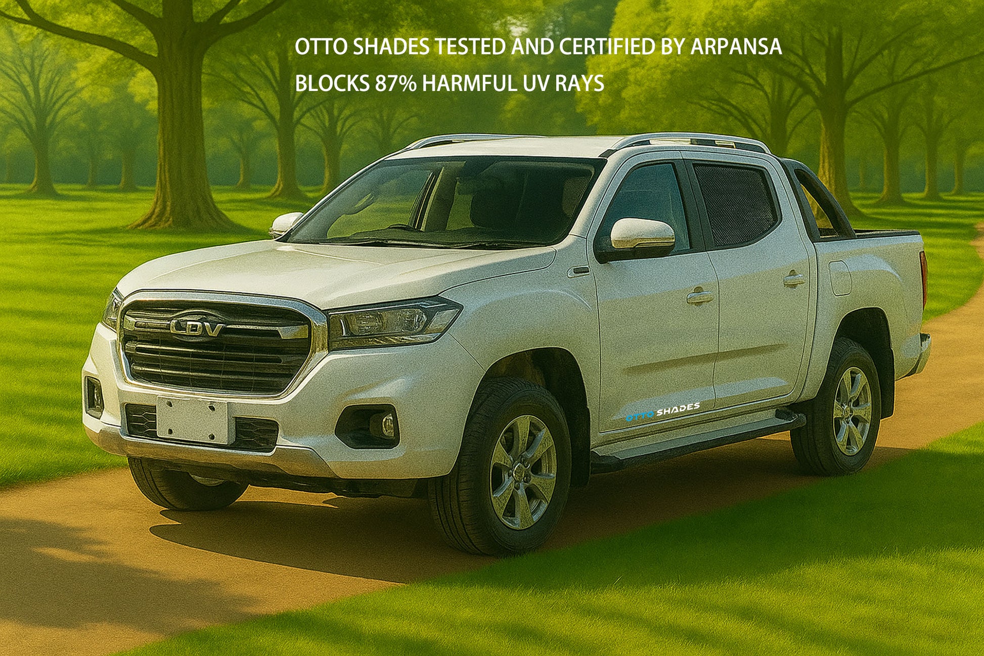 LDV T60 Rear Side Window Shade