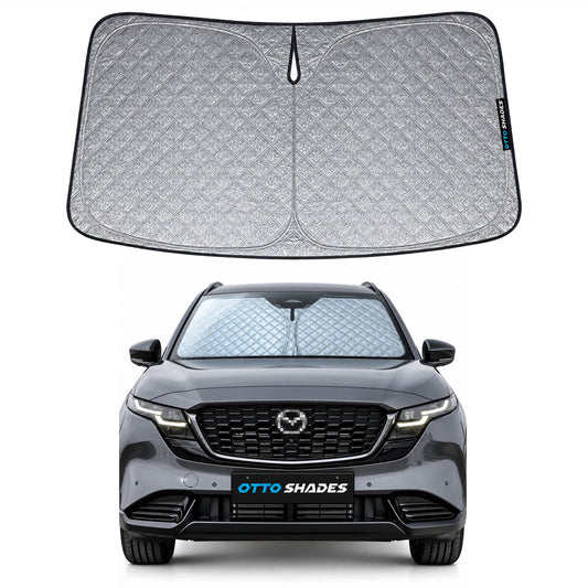 OTTO SHADES Premium WindScreen Sunshade for Mazda CX-5 CX5 2017-2026 Thick 6-Layers Foldable Front Window Sunshade UV Protection Heat Shield Cover