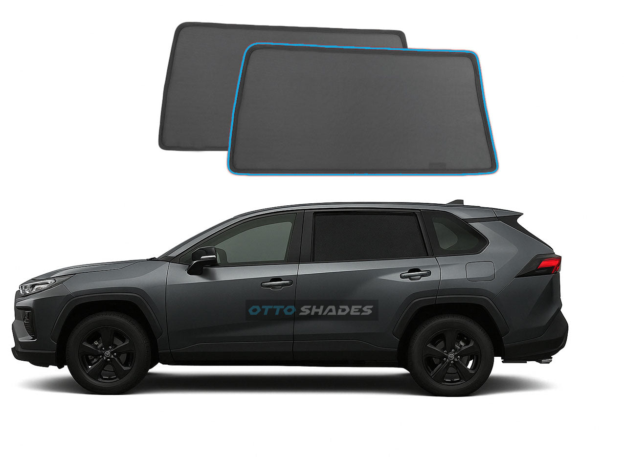 OTTO Shades Custom Magnetic Mesh Sunshade for Toyota RAV4 2019-2025, Side, Rear & Port Windows Sun Blind for Baby Protection