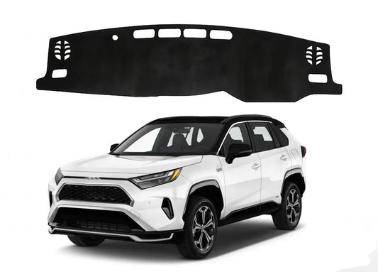 Dash Mat for Toyota Rav4 2019-2025 Luxury Suede Non-Slip Dashboard Cover