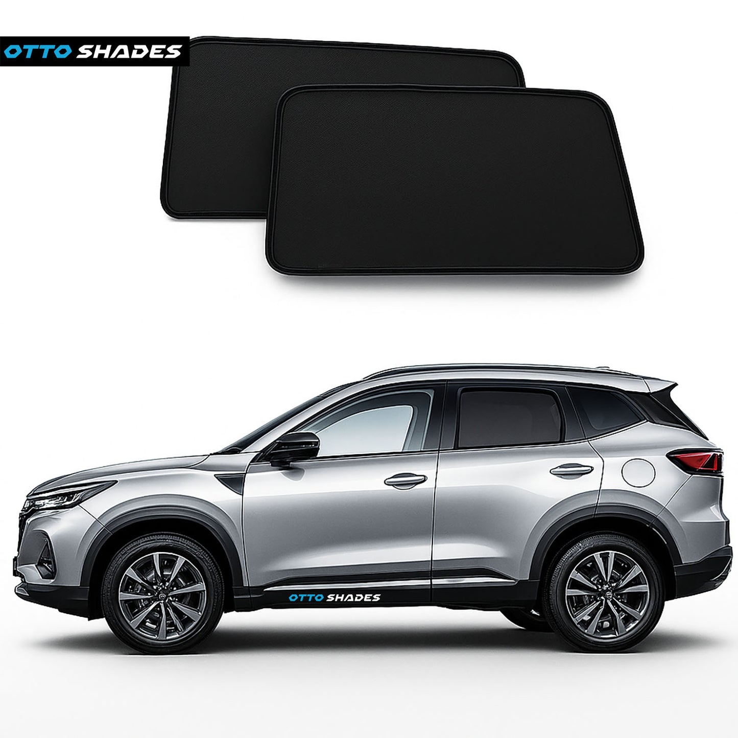 OTTO SHADES Custom Mesh Sunshade for Chery Tiggo 7 Pro 2021-2025, Rear Side Windows Sun Blind for Baby Protection, UV/Heat Reduction,Privacy Shield