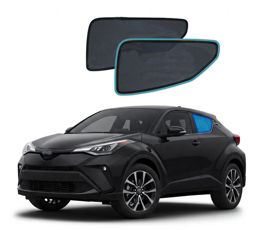 OTTO SHADES Custom Magnetic Mesh Sunshade for Toyota C-HR CHR 2016-2023, Side, Rear Windows Sun Blind for Baby Protection