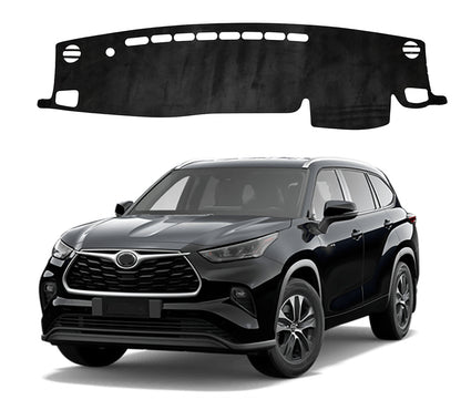 OTTO SHADES Dash Mat for Toyota Kluger 2021-2026 Luxury Suede Non-Slip Dashboard Cover