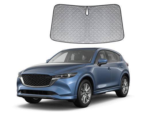 OTTO SHADES Premium WindScreen Sunshade for Mazda CX-5 CX5 2017-2026 Thick 6-Layers Foldable Front Window Sunshade UV Protection Heat Shield Cover