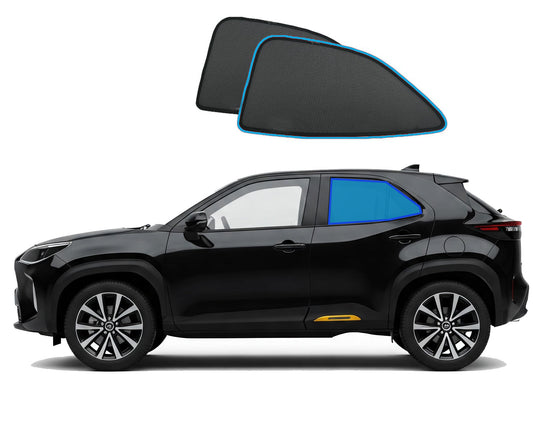 OTTO SHADES Custom Mesh Sunshade for Toyota Yaris Cross 2020-2025, Side, Rear Windows Sun Blind for Baby Protection, UV/Heat Reduction