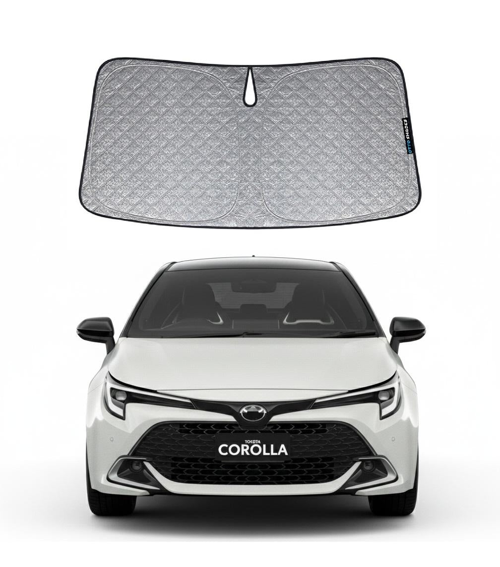 OTTO SHADES Premium WindScreen Sun shade for Toyota Corolla 2018-2025 Thick 6-Layers Foldable Front Window Sunshade UV Protection Heat Shield Cover