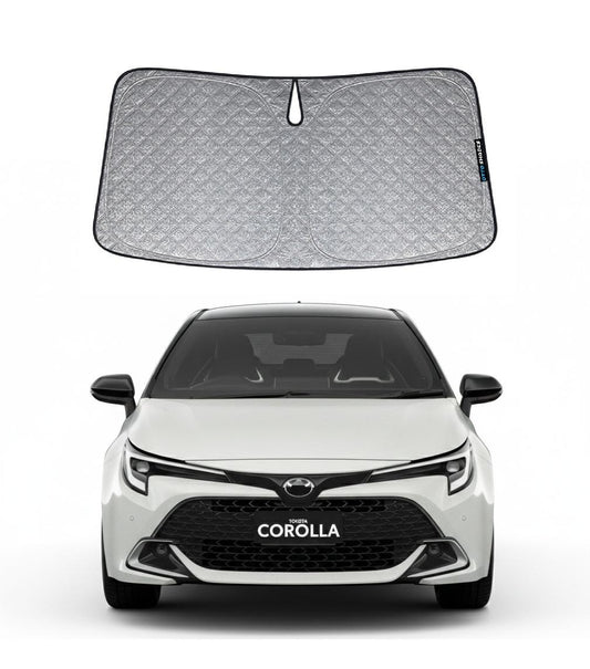 OTTO SHADES Premium WindScreen Sun shade for Toyota Corolla 2018-2025 Thick 6-Layers Foldable Front Window Sunshade UV Protection Heat Shield Cover