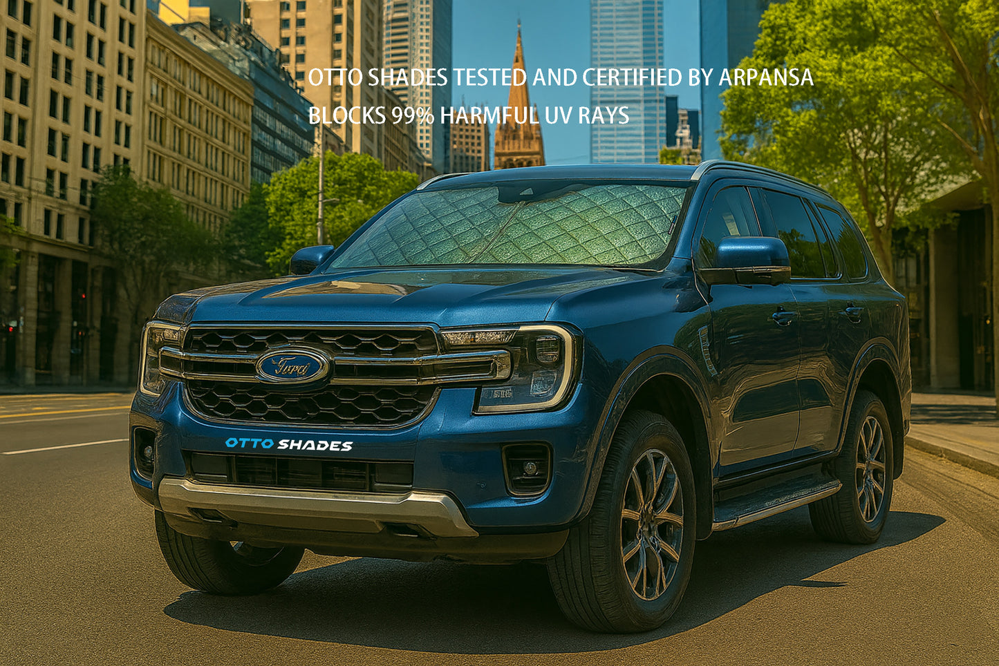 Premium WindScreen Sunshade for Ford Everest 2022-2025