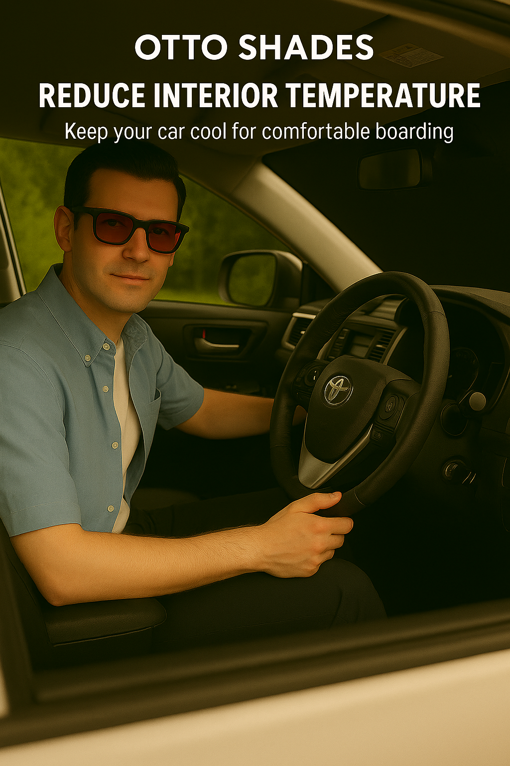 OTTO SHADES Patented Thick Windscreen Sunshade for GWM Cannon Ute 2021-2026, 6-Layer Custom Fit