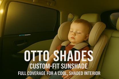 OTTO SHADES Custom Mesh Sunshade for Kia Picanto 2017-2025, Side, Rear Windows Sun Blind for Baby Protection, UV/Heat Reduction