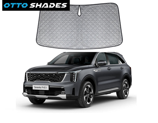 OTTO SHADES Premium WindScreen Sunshade for Kia Sorento 2020-2025 Thick 6-Layers Foldable Front Window Sunshade UV Protection Heat Shield Cover