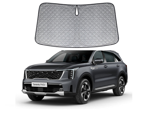 OTTO SHADES Premium WindScreen Sunshade for Kia Sorento 2020-2025 Thick 6-Layers Foldable Front Window Sunshade UV Protection Heat Shield Cover
