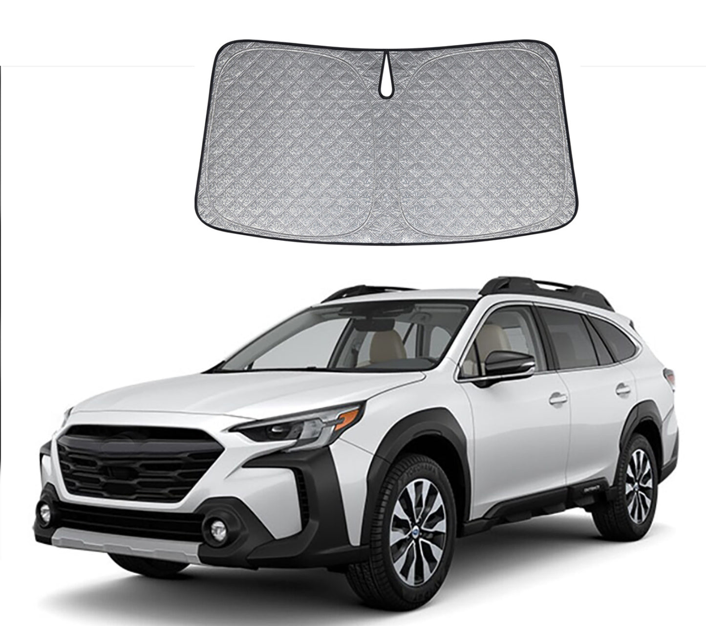 OTTO SHADES Premium WindScreen Sunshade for Subaru Outback 2020-2025 Thick 6-Layers Foldable Front Window Sunshade UV Protection Heat Shield Cover