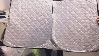 OTTO SHADES Patented Thick Windscreen Sunshade for LDV Deliver 9 2018-2026, 6-Layer Custom Fit, Maximum UV Protection