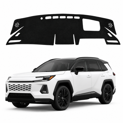 Dashboard Cover for Toyota All-New RAV4 2026 –  Onwards Custom Fit Suede Dash Mat Anti-Glare Dash Pad RAV4 Accessories