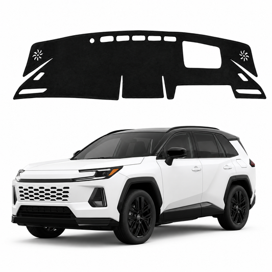 Dashboard Cover for Toyota All-New RAV4 2026 –  Onwards Custom Fit Suede Dash Mat Anti-Glare Dash Pad RAV4 Accessories