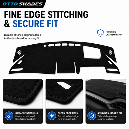 Dashboard Cover for Toyota All-New RAV4 2026 –  Onwards Custom Fit Suede Dash Mat Anti-Glare Dash Pad RAV4 Accessories